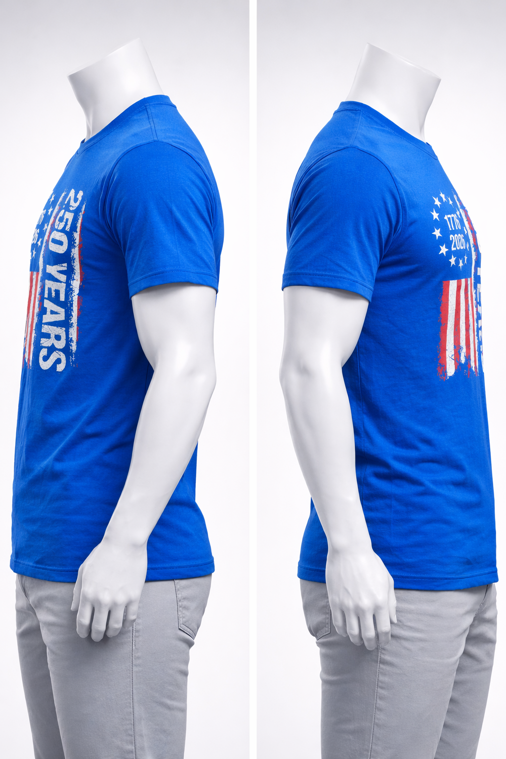 Blue T-shirt US