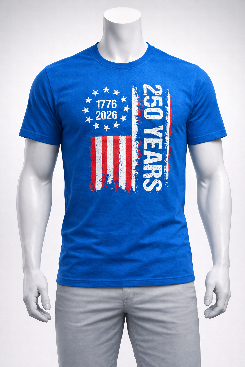 Blue T-shirt US