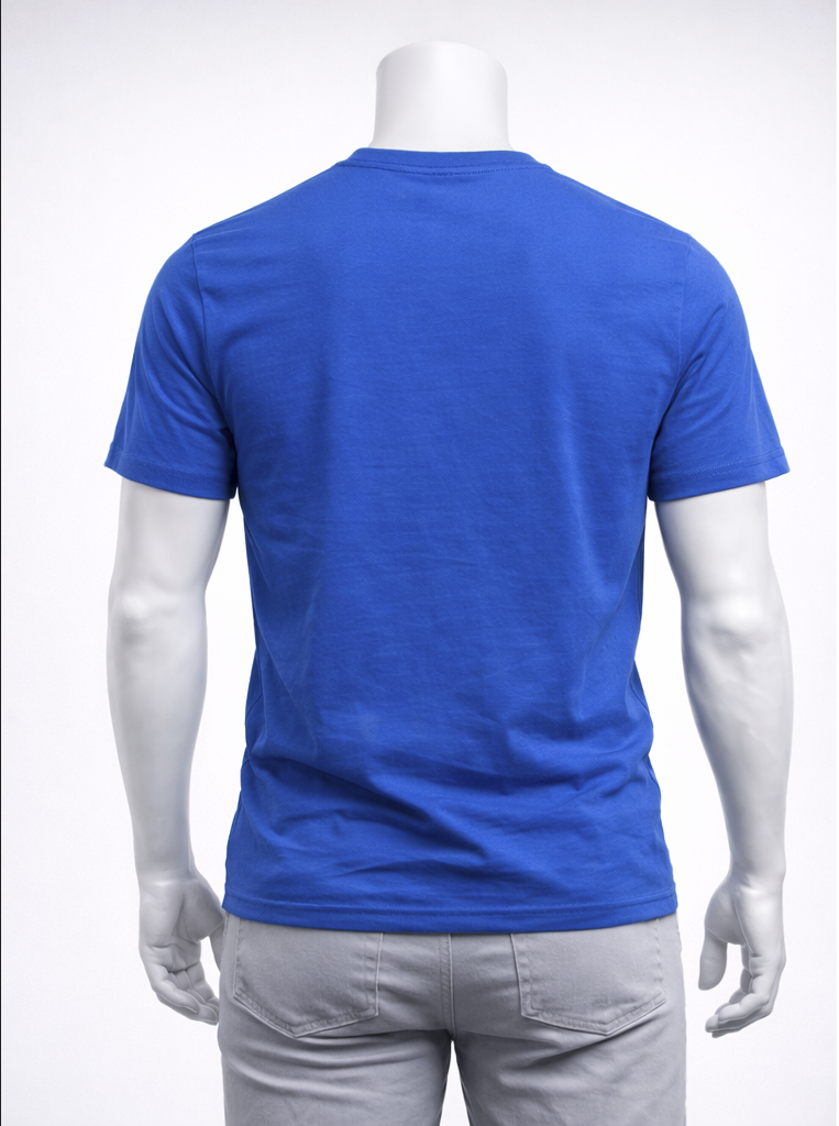 Style blue T-shirt