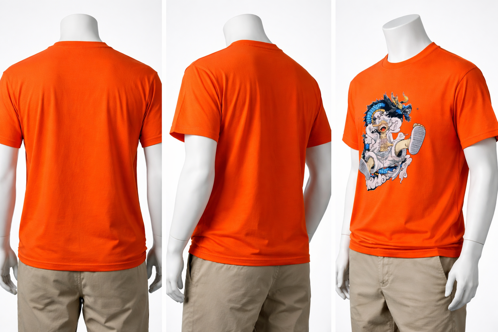 Orange Luffy tshirt