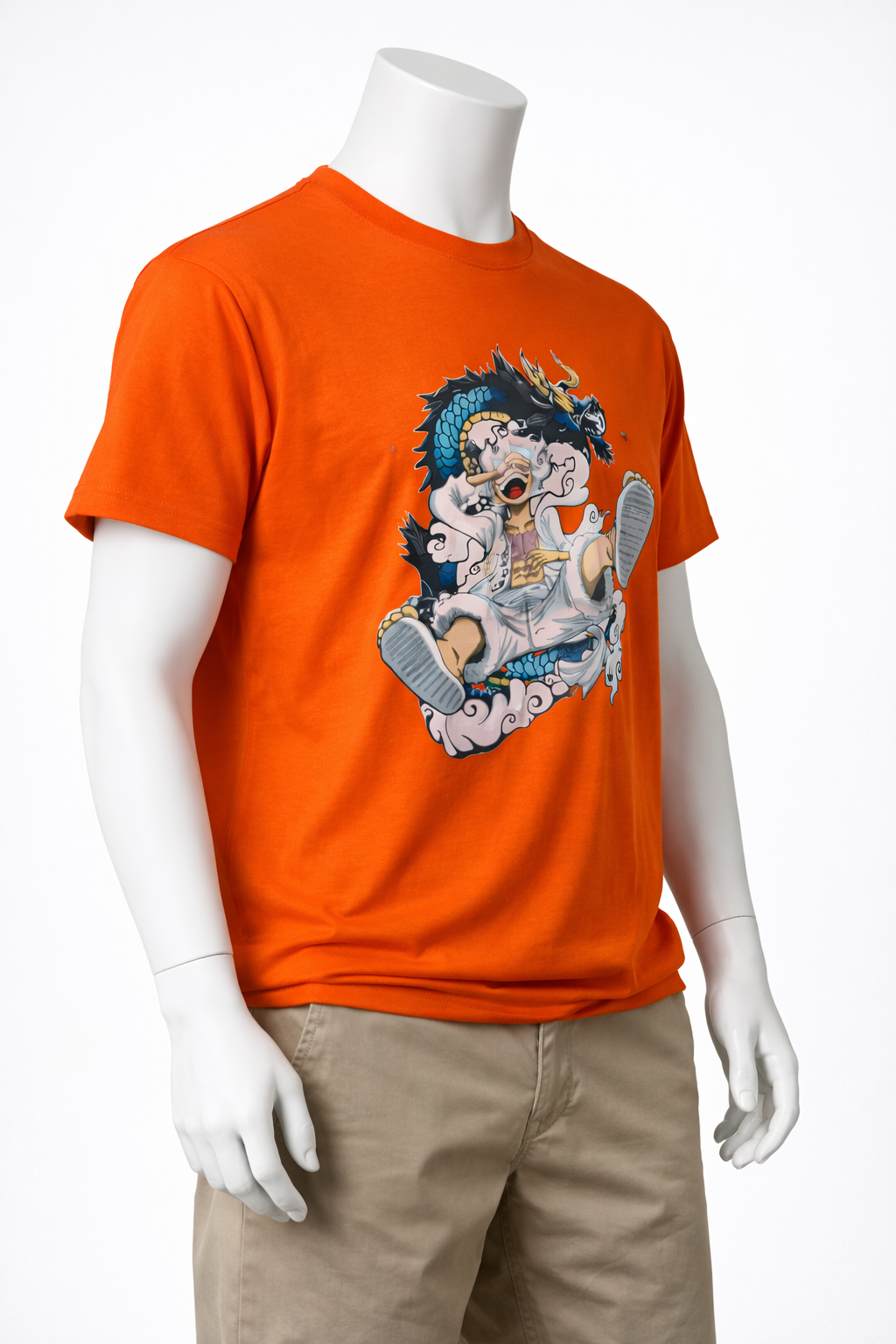 Orange Luffy tshirt